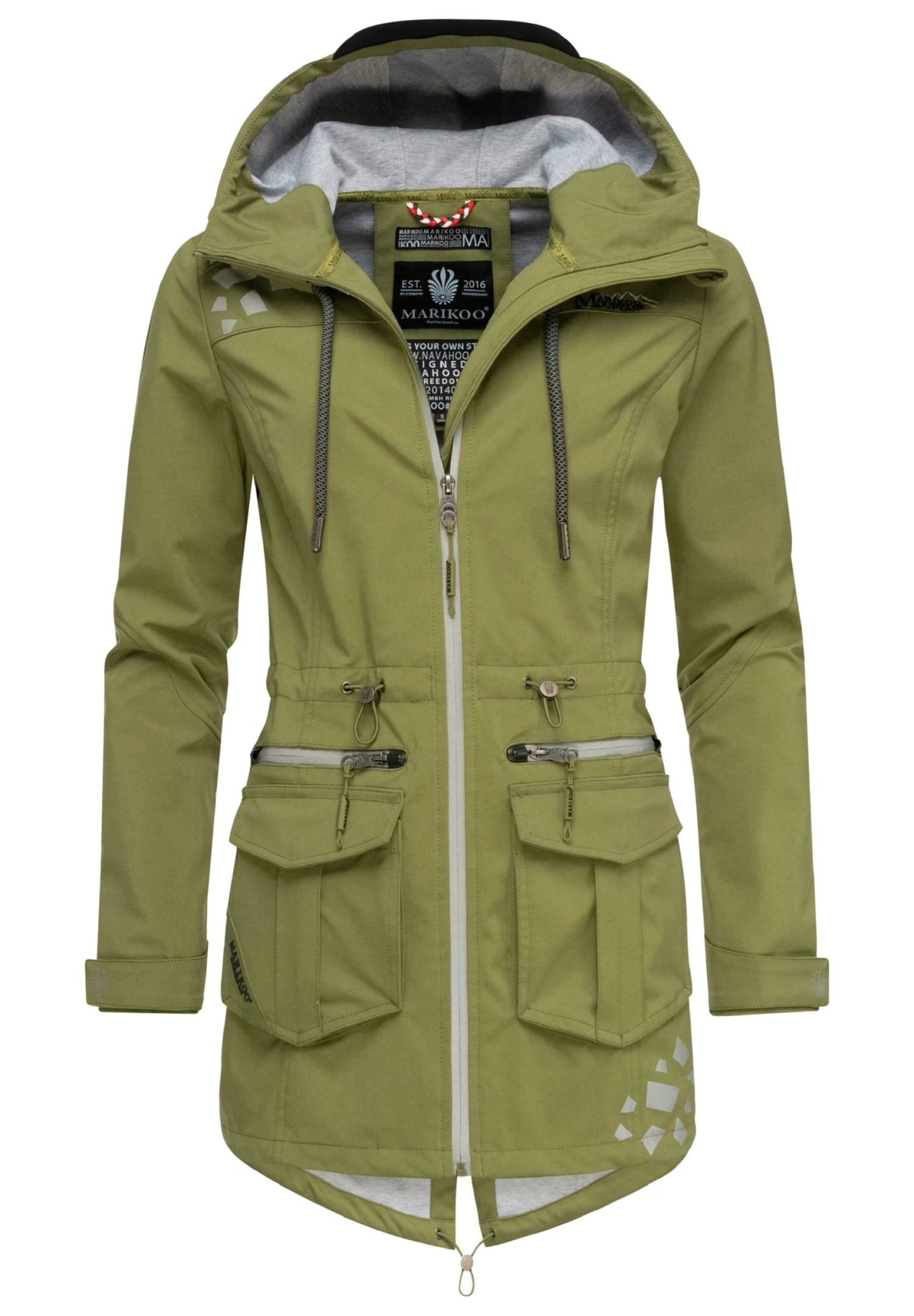 Marikoo Ulissaa - Impermeable - Olive 3 Marikoo Ulissaa - Impermeable - Olive