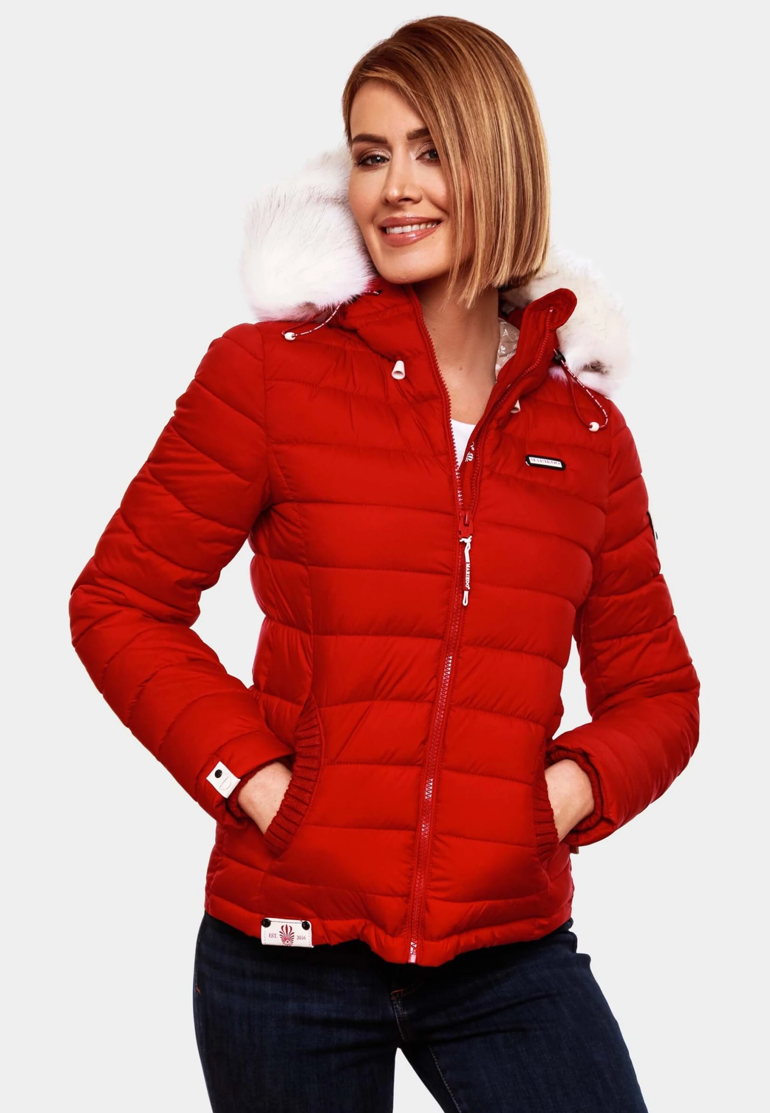Marikoo Chaqueta De Invierno - Light Red 3 Marikoo Chaqueta De Invierno - Light Red