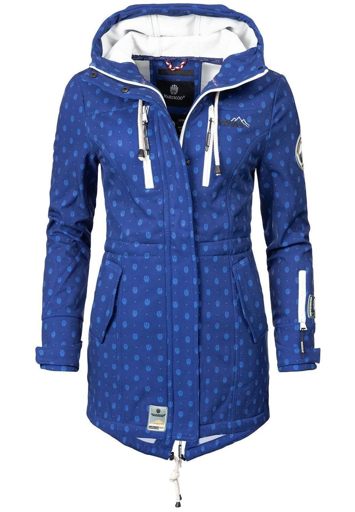 Marikoo Zimtzicke - Parka - Royal Melange 2 Marikoo Zimtzicke - Parka - Royal Melange