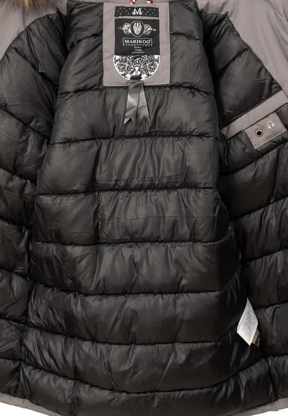 Marikoo Karmaa - Abrigo De Invierno - Grey 7 Marikoo Karmaa - Abrigo De Invierno - Grey - Imagen 5