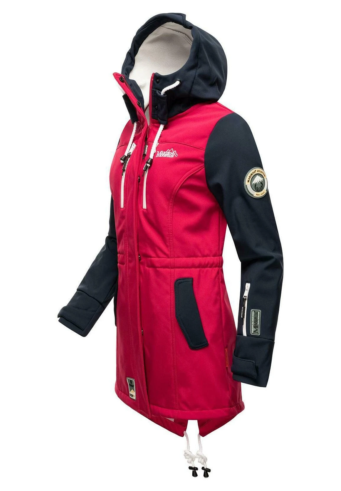 Marikoo Zimtzicke - Parka - Fuchsia Navy 4 Marikoo Zimtzicke - Parka - Fuchsia Navy - Imagen 2