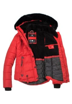 Marikoo Lotusblüte - Chaqueta De Invierno - Red -Zaza Coleccion Tienda 0a4e89e4614e46b383b369729ad23e1d