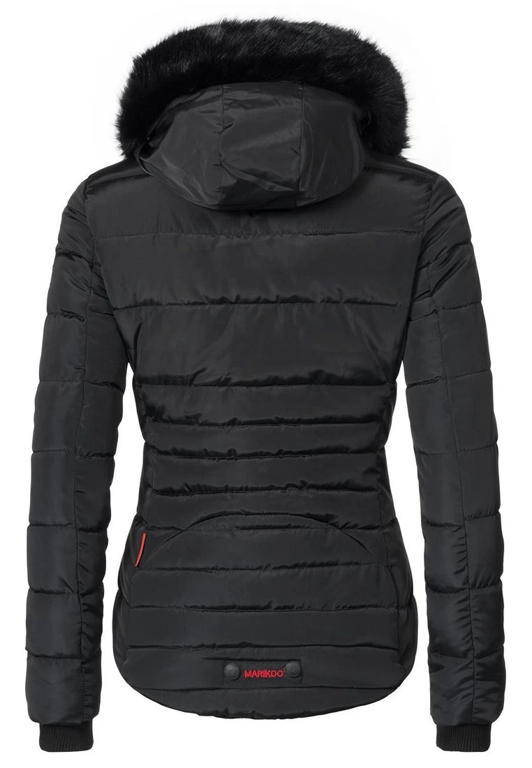 Marikoo Lotusblüte - Chaqueta De Invierno - Black 4 Marikoo Lotusblüte - Chaqueta De Invierno - Black - Imagen 2