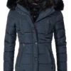 Marikoo Lotusblüte - Chaqueta De Invierno -Dark Blue 2 Marikoo Lotusblüte - Chaqueta De Invierno -Dark Blue -Zaza Coleccion 0e8c353c52d74e4da1618b493ea543d5