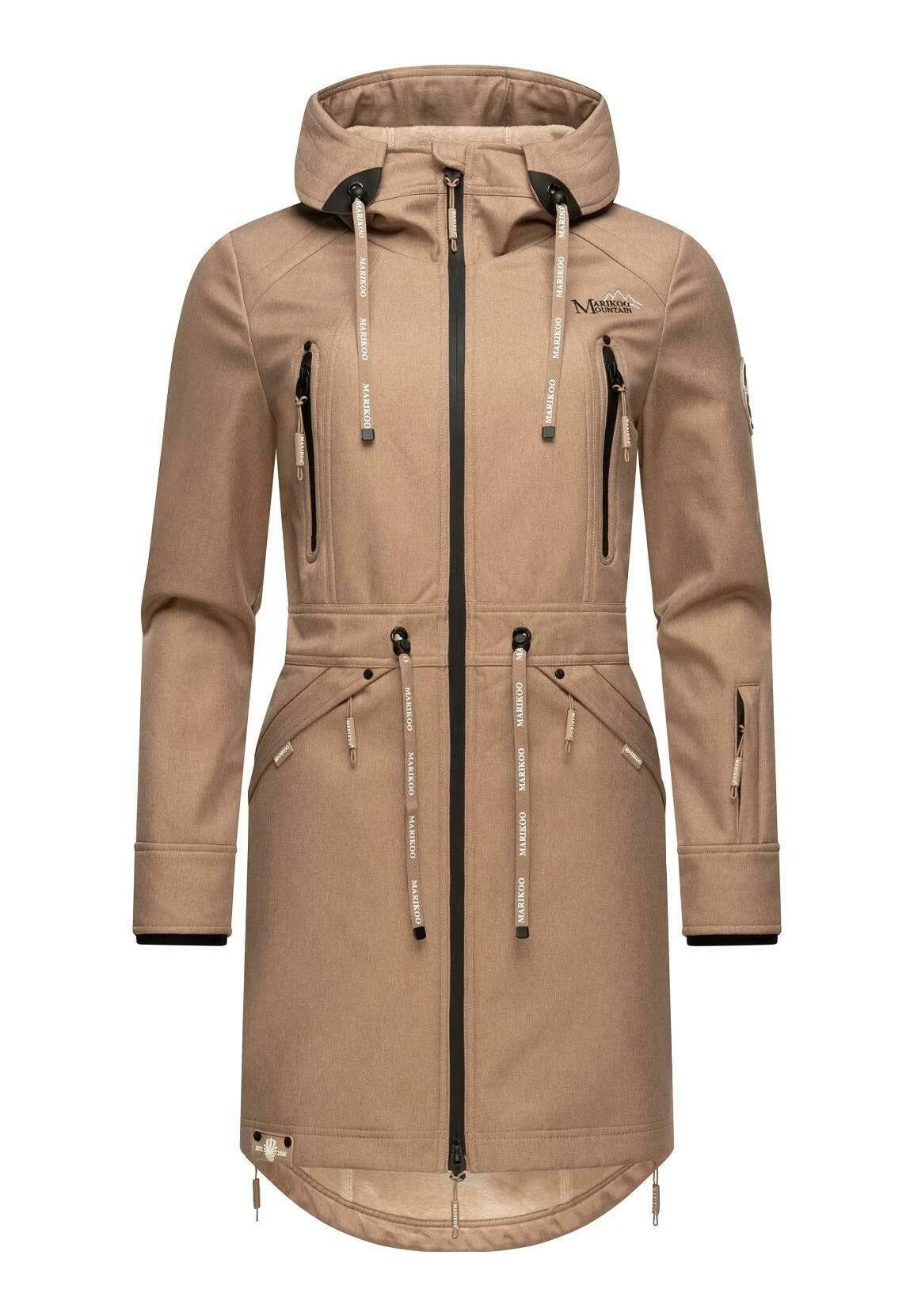 Marikoo Racquelle - Parka - Taupe Grey 11 Marikoo Racquelle - Parka - Taupe Grey - Imagen 9