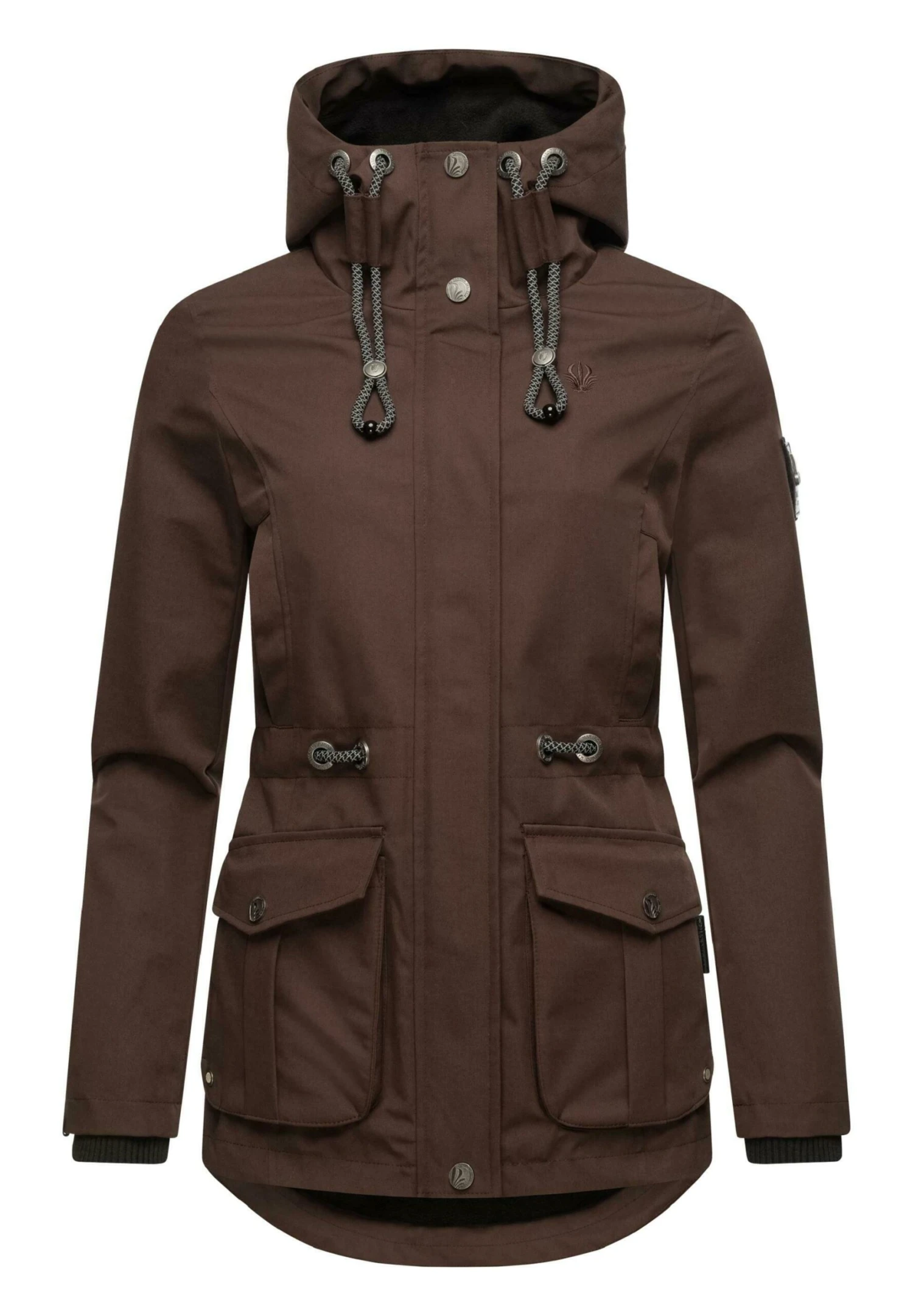 Marikoo Babetaa- Parka - Dark Choco 3 Marikoo Babetaa- Parka - Dark Choco