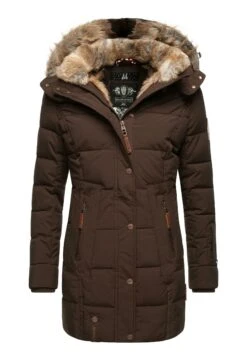 Marikoo Lieblings - Abrigo De Invierno - Dark Brown