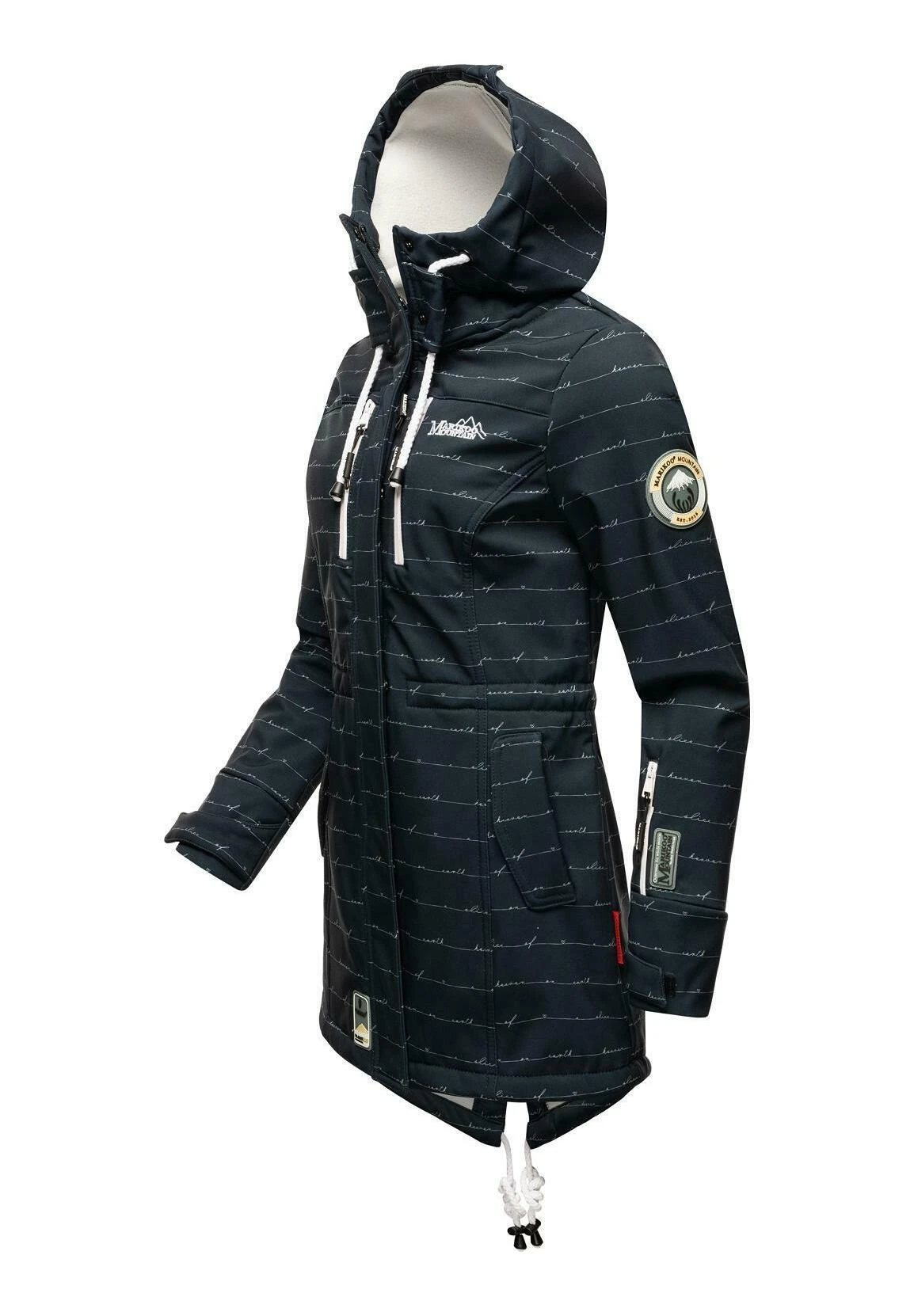 Marikoo Zimtzicke - Parka - Navy Lines 4 Marikoo Zimtzicke - Parka - Navy Lines - Imagen 2