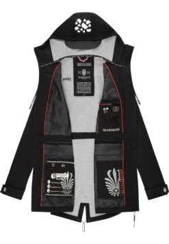 Marikoo Ulissaa - Impermeable - Black -Zaza Coleccion Tienda 1c8712390f2541ffafe3bdd2f1bb970d