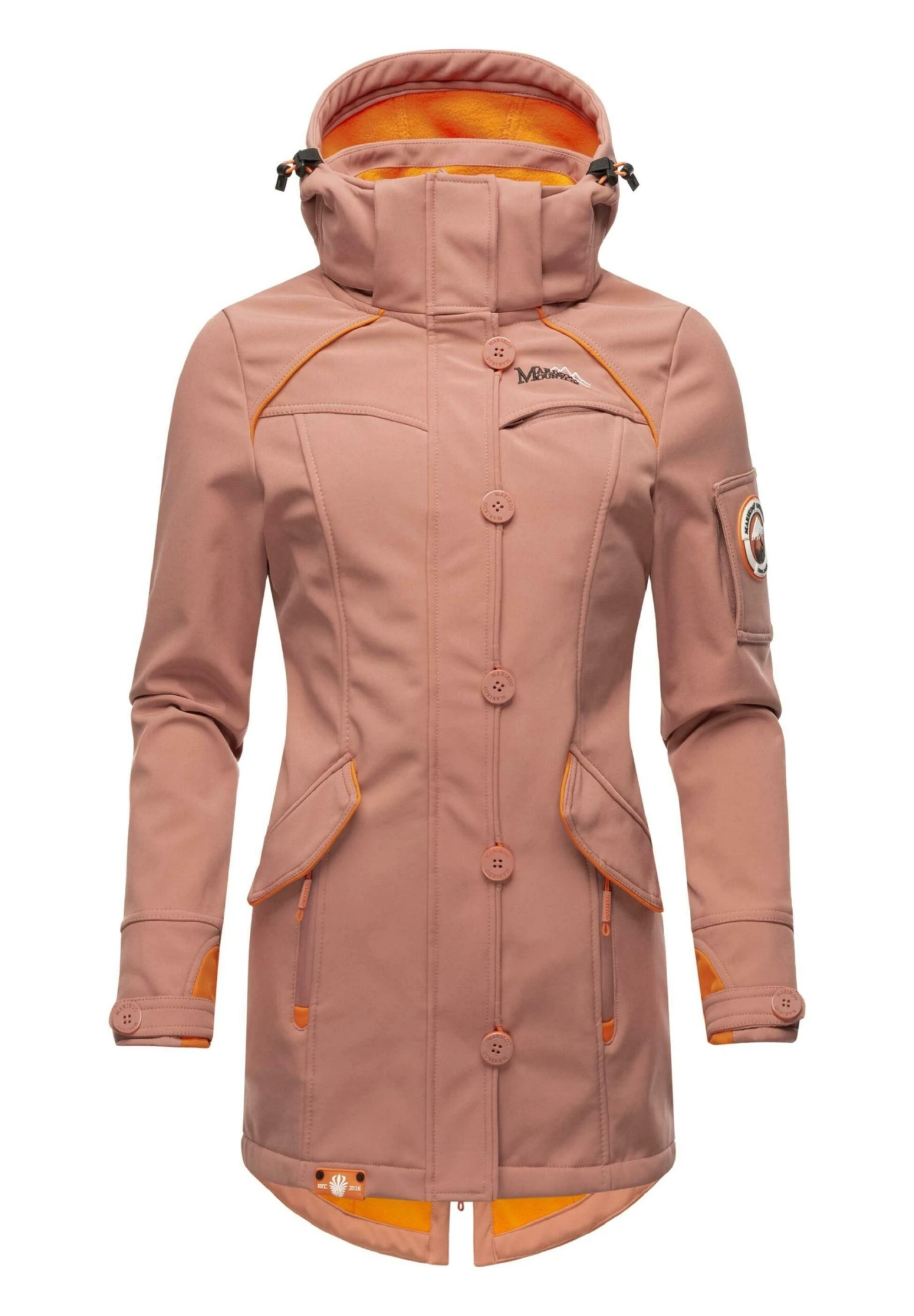 Marikoo Soulinaa - Parka - Terracotta 8 Marikoo Soulinaa - Parka - Terracotta - Imagen 6