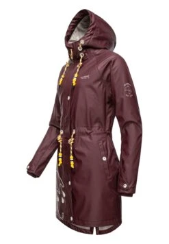 Marikoo Dancing Umbrella - Impermeable - Dark Red Melange -Zaza Coleccion Tienda 207fc7a7f1714527b05413e956a2cbfc