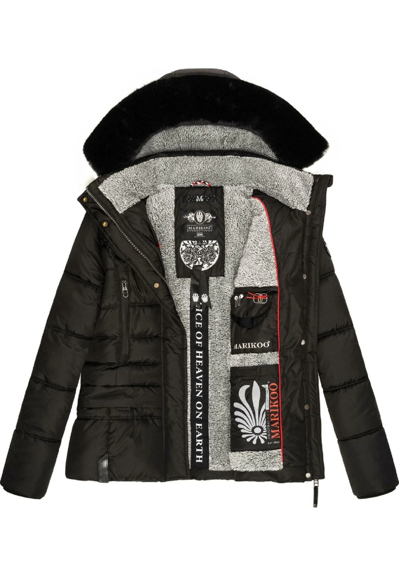 Marikoo Loveleen - Chaqueta De Invierno - Black 8 Marikoo Loveleen - Chaqueta De Invierno - Black - Imagen 6