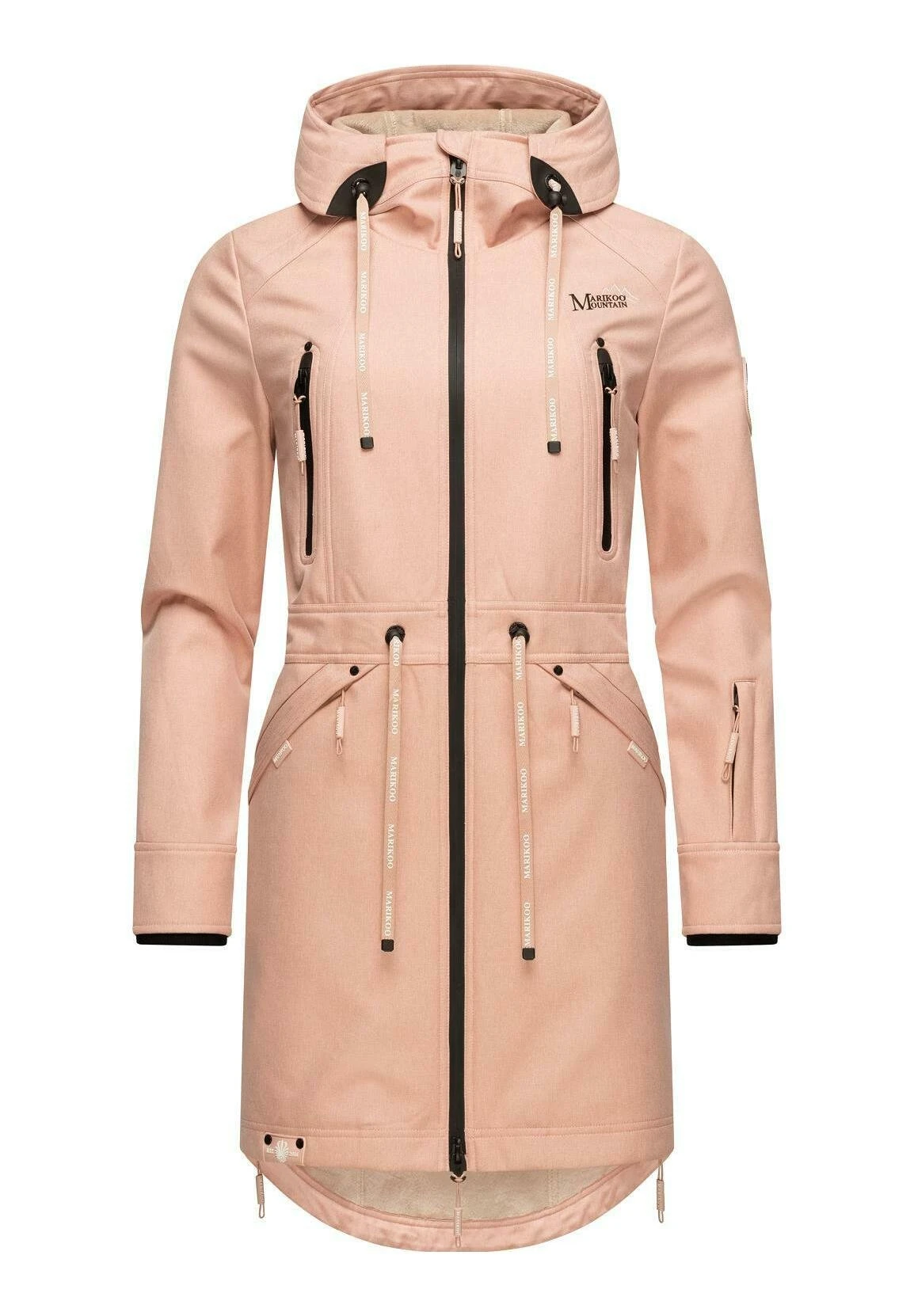 Marikoo Racquelle - Parka - Rose Melange 7 Marikoo Racquelle - Parka - Rose Melange - Imagen 5