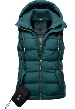 Marikoo Taisaa - Chaleco - Ocean Green -Zaza Coleccion 2663a538709e433cbf86de0fb572ea96