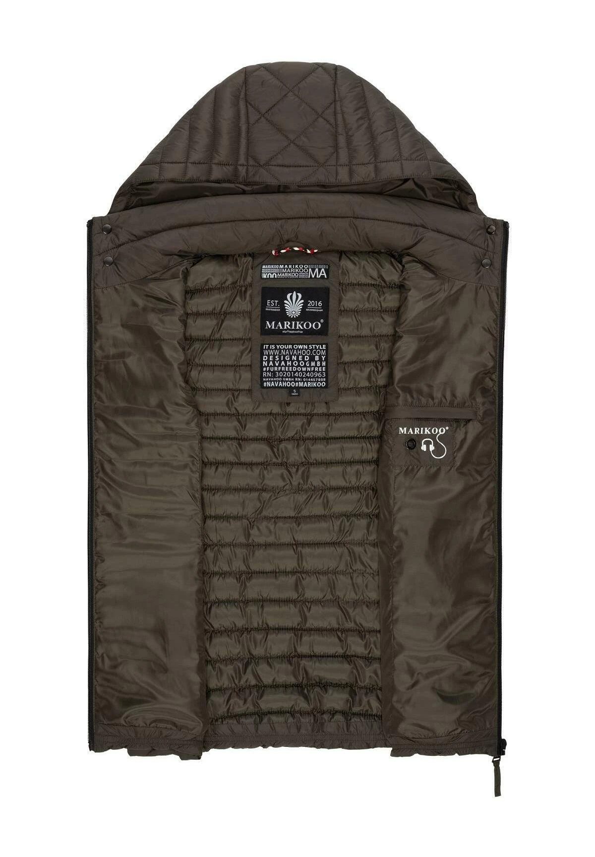 Marikoo Hasenpfote - Chaleco - Anthracite 6 Marikoo Hasenpfote - Chaleco - Anthracite - Imagen 4