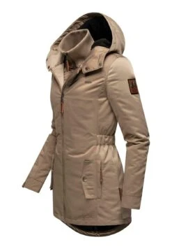 Marikoo Sanakoo - Abrigo De Invierno - Taupe -Zaza Coleccion Tienda 27949d6fb9904912aa622d69594721f9