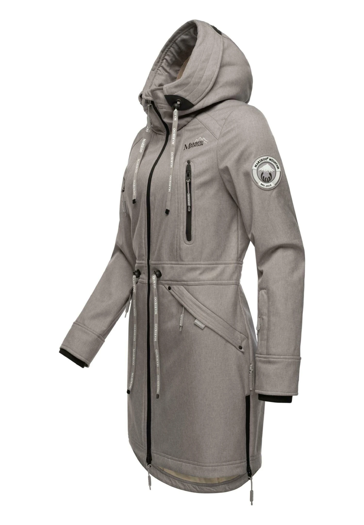 Marikoo Racquelle - Parka - Zinc Grey 4 Marikoo Racquelle - Parka - Zinc Grey - Imagen 2