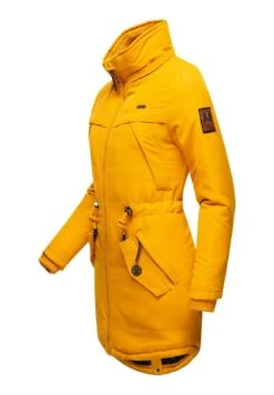 Marikoo Kamii - Abrigo De Invierno - Dark Yellow -Zaza Coleccion 2b6b05f3c9b0492fb8471ea0b63064e9