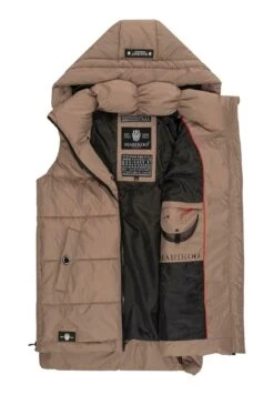 Marikoo Zarinaa - Chaleco - Taupe -Zaza Coleccion 2d54ba5963c44f5e9b07c506a1696de1