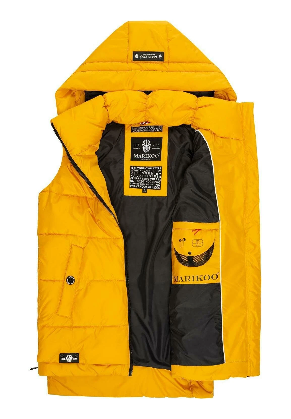 Marikoo Zarinaa - Chaleco - Yellow 7 Marikoo Zarinaa - Chaleco - Yellow - Imagen 5