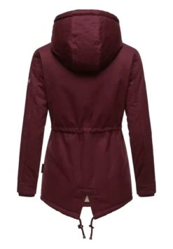 Marikoo Manolya - Abrigo De Invierno - Dark Red Melange -Zaza Coleccion Tienda 2eb9d9f950e94806ba2ee8e4c91a52dd