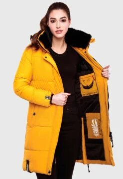 Marikoo Streliziaa - Abrigo De Invierno - Dark Yellow -Zaza Coleccion 31a3579e270d49dab7f552c0da9c949f