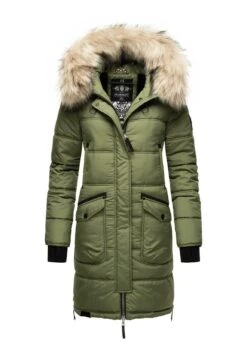 Marikoo Chaskaa - Abrigo De Invierno - Olive -Zaza Coleccion Tienda 31bb06052d8f4934949d4af41de47597