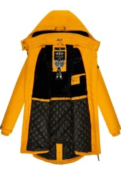 Marikoo Kamii - Abrigo De Invierno - Dark Yellow -Zaza Coleccion 32cc4c4df9194a3db4a2c6adef6eb870