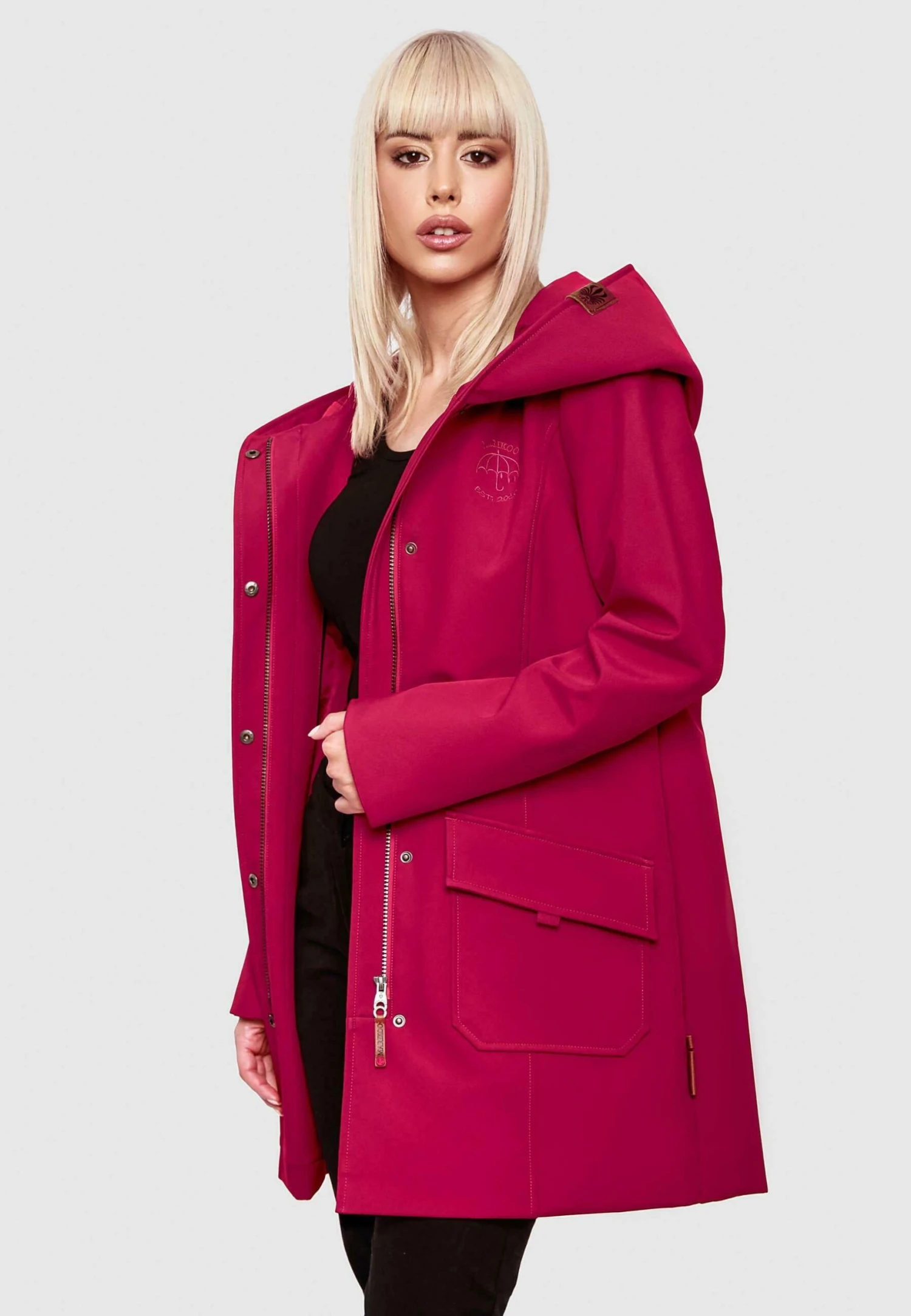 Marikoo Mayleen - Parka - Fuchsia 6 Marikoo Mayleen - Parka - Fuchsia - Imagen 4