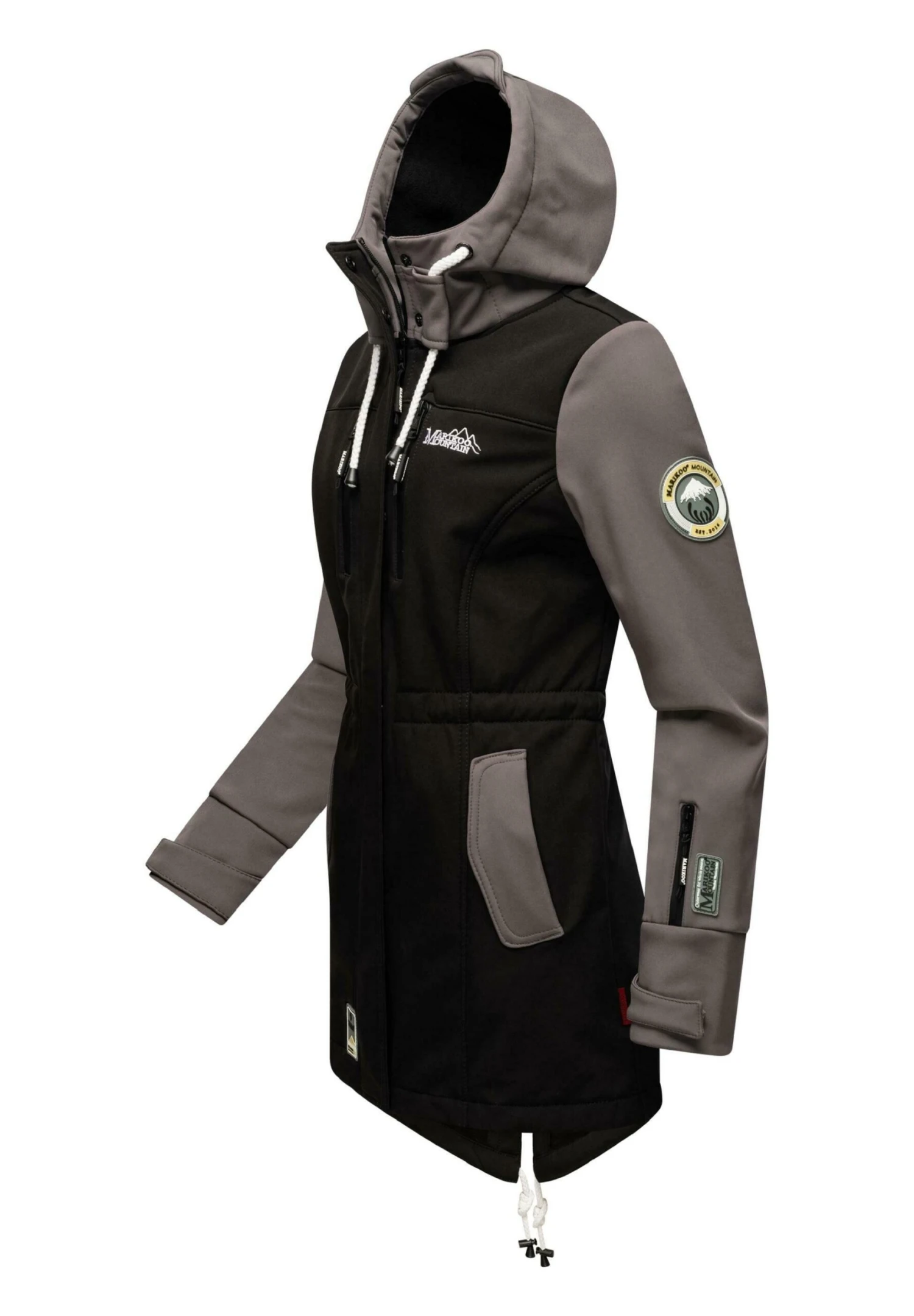 Marikoo Zimtzicke - Parka - Black Grey 5 Marikoo Zimtzicke - Parka - Black Grey - Imagen 3