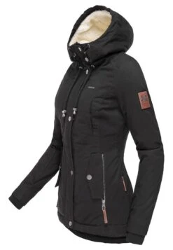 Marikoo Bikoo - Abrigo De Invierno - Black -Zaza Coleccion Tienda 3b139cebfd214605847ff6e48b04ae9a