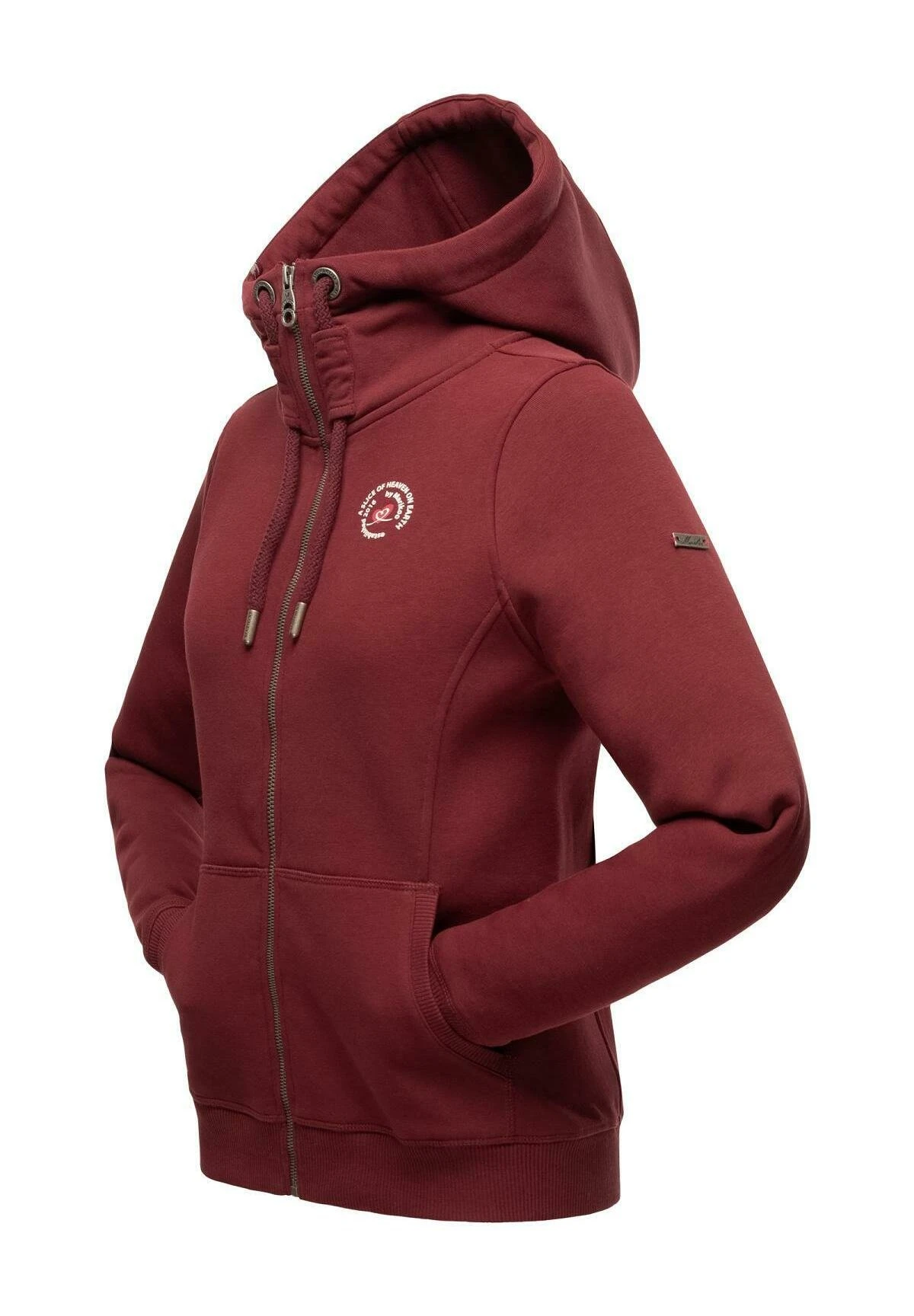 Marikoo Setsunaa - Sudadera Con Cremallera - Bordeaux 9 Marikoo Setsunaa - Sudadera Con Cremallera - Bordeaux - Imagen 7