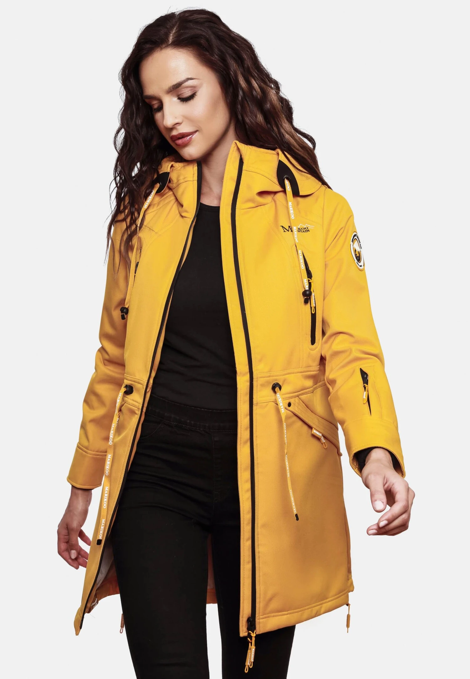 Marikoo Racquelle - Parka - Amber Yellow 6 Marikoo Racquelle - Parka - Amber Yellow - Imagen 4