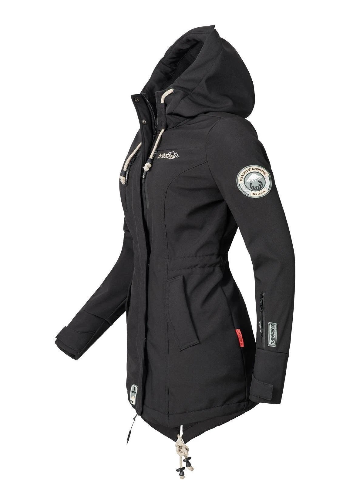 Marikoo Zimtzicke - Parka - Black 5 Marikoo Zimtzicke - Parka - Black - Imagen 3