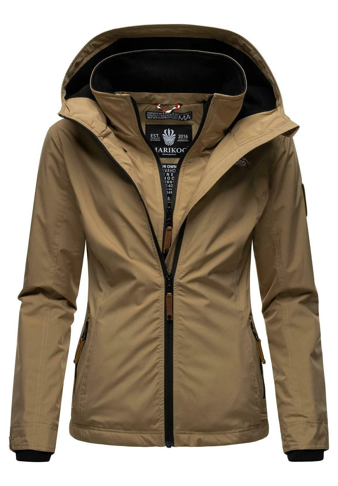 Marikoo Erdbeere - Chaqueta Outdoor - Taupe 4 Marikoo Erdbeere - Chaqueta Outdoor - Taupe - Imagen 2