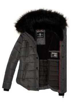 Marikoo Lotusblüte - Chaqueta De Invierno - Anthracite -Zaza Coleccion Tienda 4bc1865e525548c087952c73264d5160