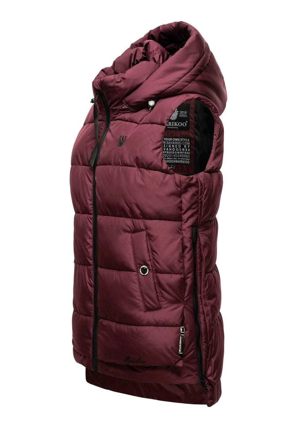 Marikoo Zarinaa - Chaleco - Wine 6 Marikoo Zarinaa - Chaleco - Wine - Imagen 4