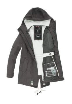Marikoo Zimtzicke - Parka - Anthracit Melange -Zaza Coleccion Tienda 578221318e39428ab9ab50338ee52667