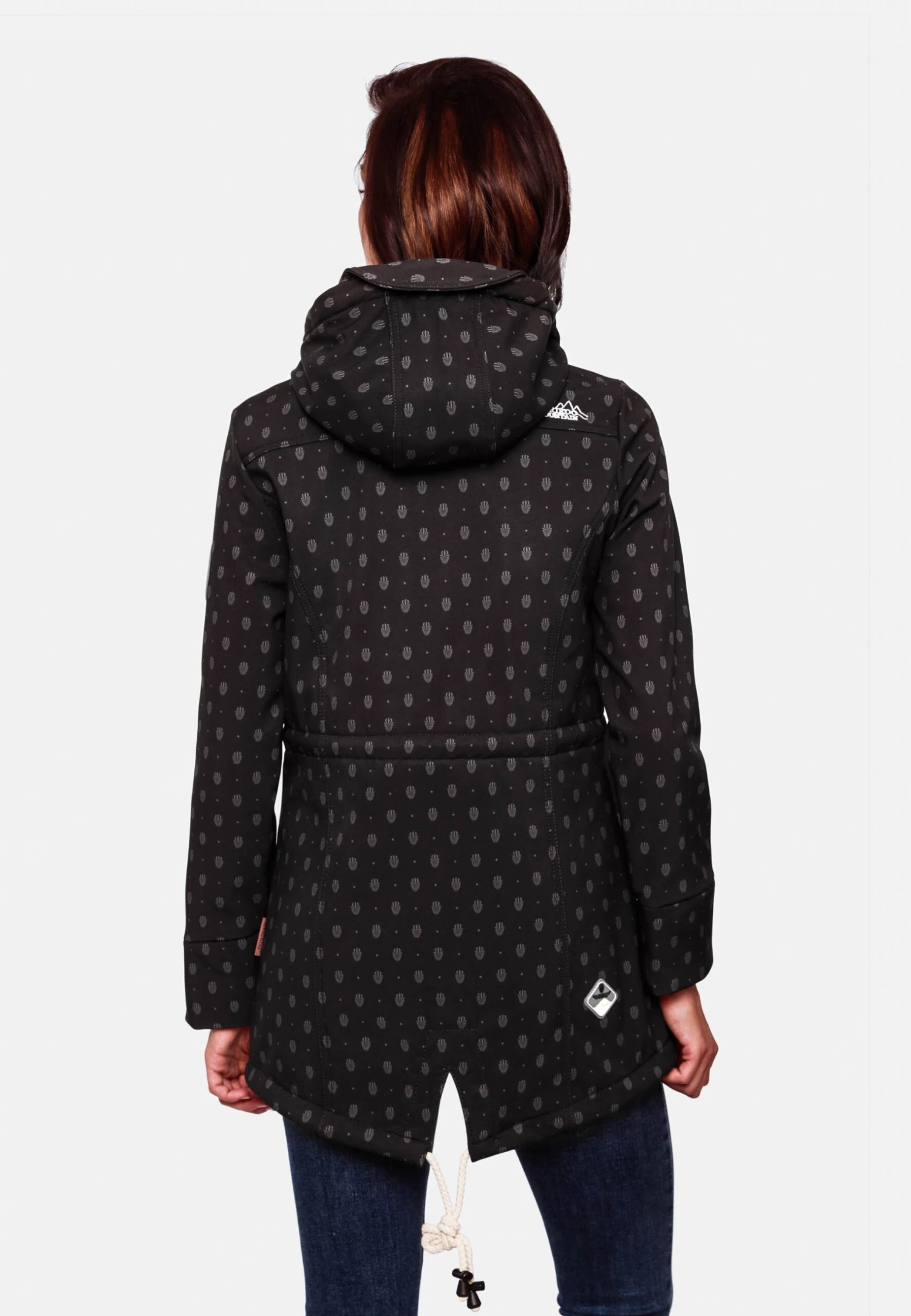 Marikoo Zimtzicke - Parka - Black Melange 4 Marikoo Zimtzicke - Parka - Black Melange - Imagen 2