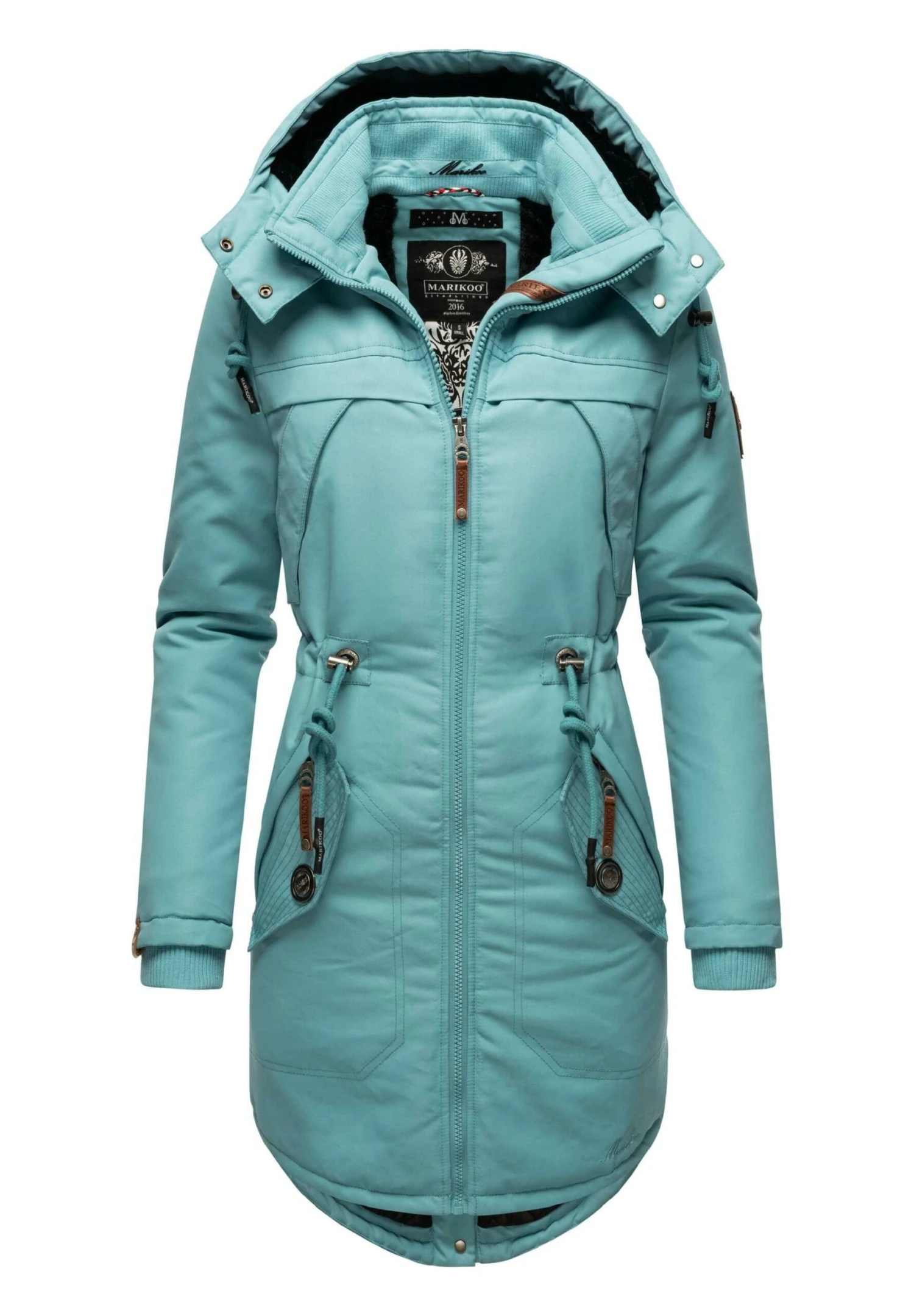 Marikoo Kamii - Abrigo De Invierno - Misty Blue 3 Marikoo Kamii - Abrigo De Invierno - Misty Blue