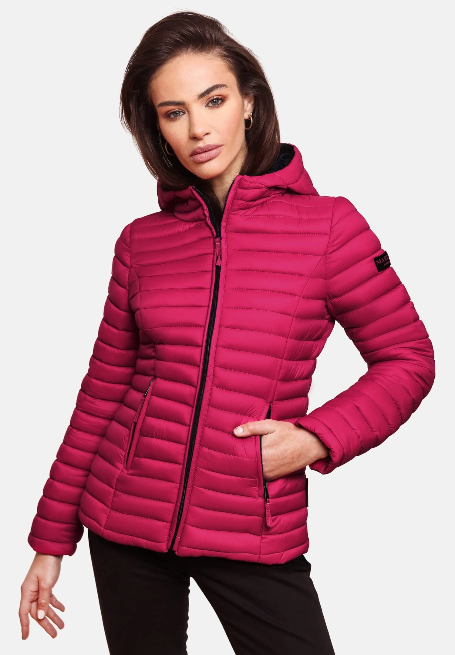 Marikoo Asraa - Chaqueta De Entretiempo - Fuchsia 3 Marikoo Asraa - Chaqueta De Entretiempo - Fuchsia
