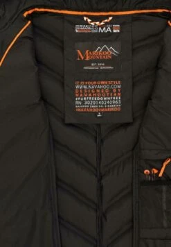 Marikoo Mount Haruna - Chaqueta De Entretiempo - Black -Zaza Coleccion 66450f513630480f99e6ac3159e252f3