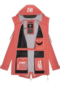 Marikoo Ulissaa - Impermeable - Rose Coral -Zaza Coleccion Tienda 67e06525ca9b4816aac0c9b086d862ff