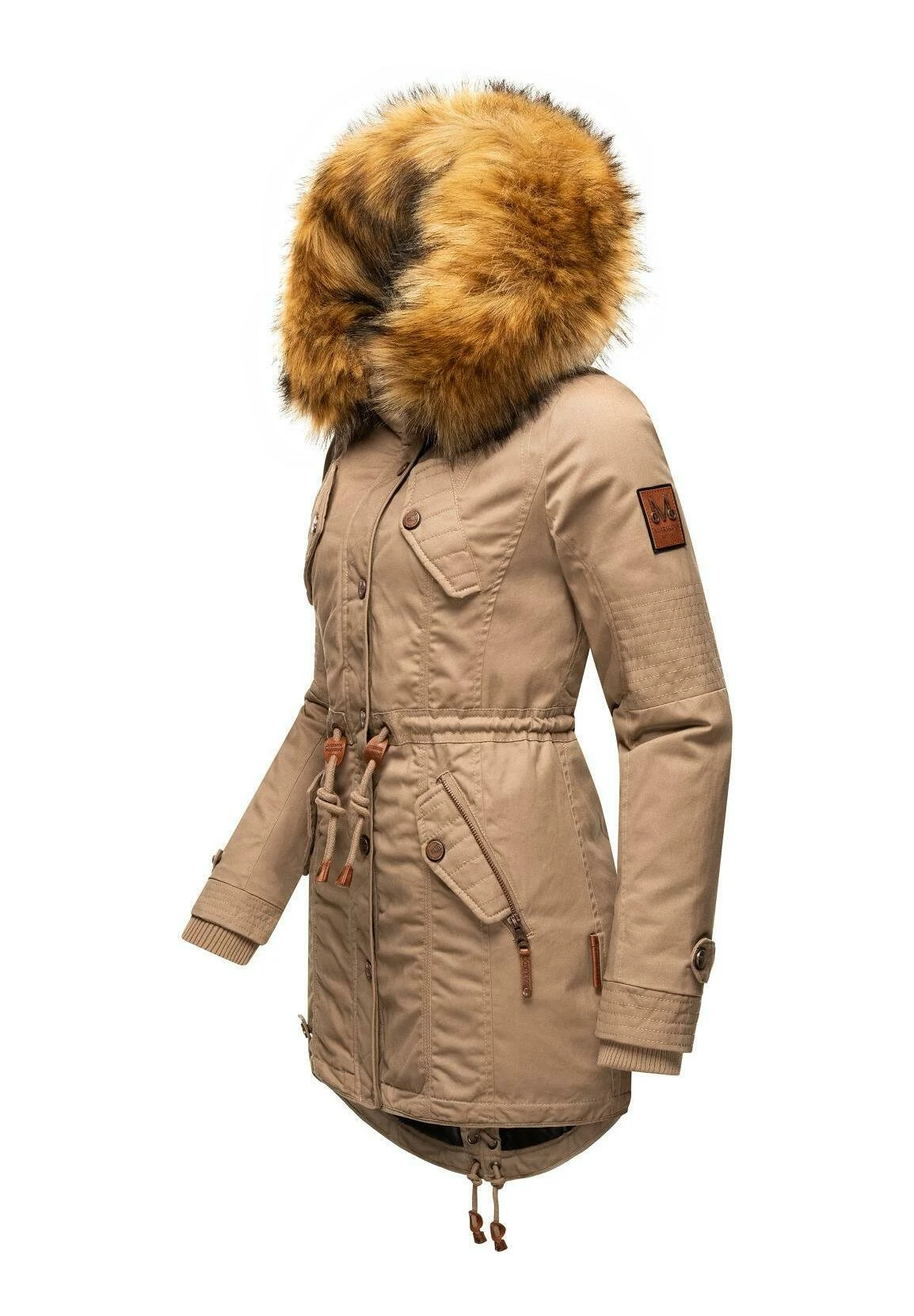 Marikoo Viva- Abrigo De Invierno - Taupe Grey 9 Marikoo Viva- Abrigo De Invierno - Taupe Grey - Imagen 7