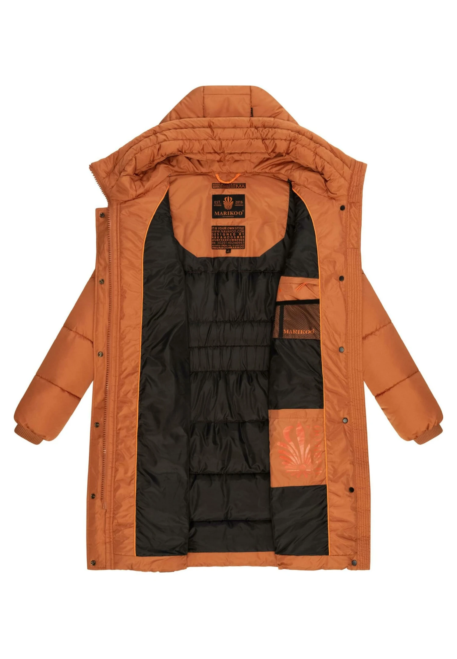 Marikoo Yuikoo - Abrigo De Invierno - Rusty Cinnamon 6 Marikoo Yuikoo - Abrigo De Invierno - Rusty Cinnamon - Imagen 4