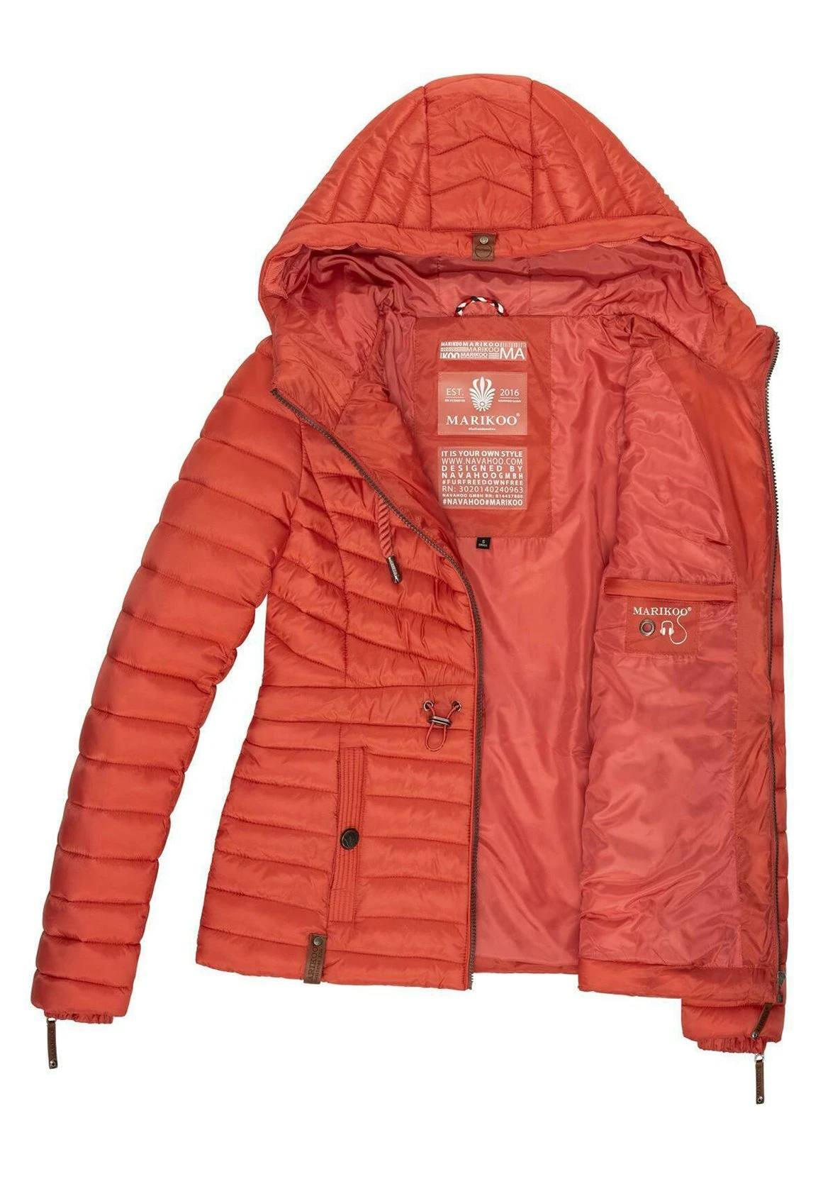 Marikoo Aniyaa - Chaqueta De Entretiempo - Coralle 7 Marikoo Aniyaa - Chaqueta De Entretiempo - Coralle - Imagen 5