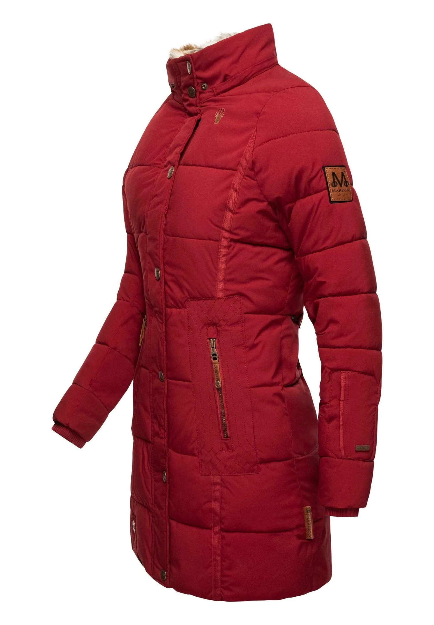 Marikoo Lieblings - Abrigo De Invierno - Blood Red 7 Marikoo Lieblings - Abrigo De Invierno - Blood Red - Imagen 5