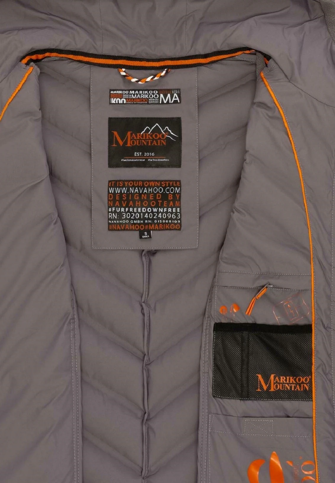 Marikoo Mount Haruna - Chaqueta De Entretiempo - Grey 6 Marikoo Mount Haruna - Chaqueta De Entretiempo - Grey - Imagen 4
