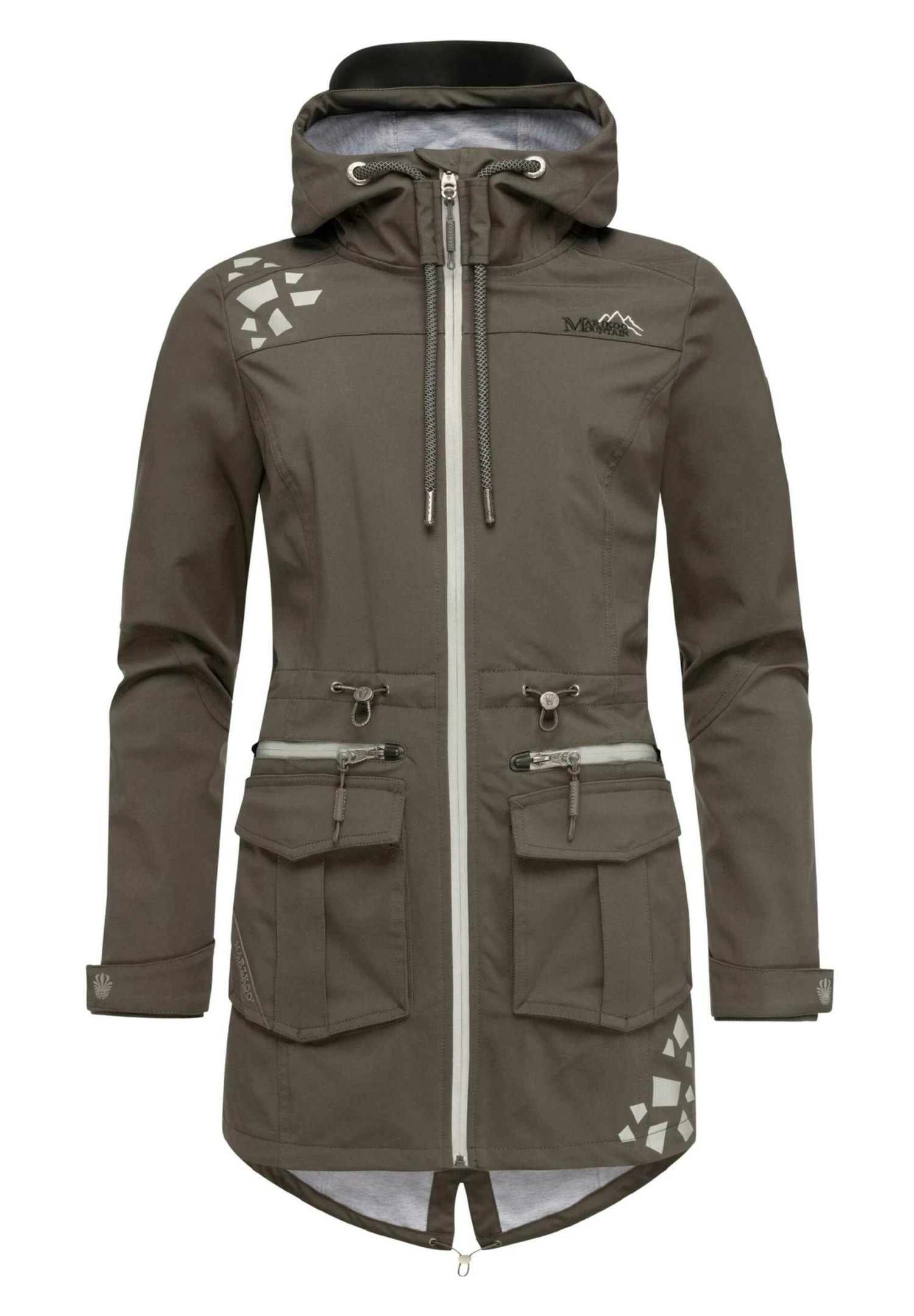 Marikoo Ulissaa - Impermeable - Dark Grey 8 Marikoo Ulissaa - Impermeable - Dark Grey - Imagen 6