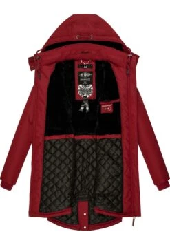 Marikoo Kamii - Abrigo De Invierno - Blood Red -Zaza Coleccion Tienda 79a9435a11a84381b25537d8687cd4ae